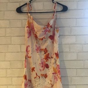 ZARA | Short Flower Patterns Sleeveless Party Style Slip Dresses